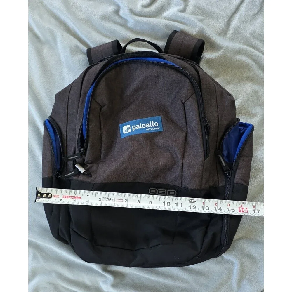 OGIO Laptop Backpack Brown Black Blue Travel Work Bag Palo Alto Networks